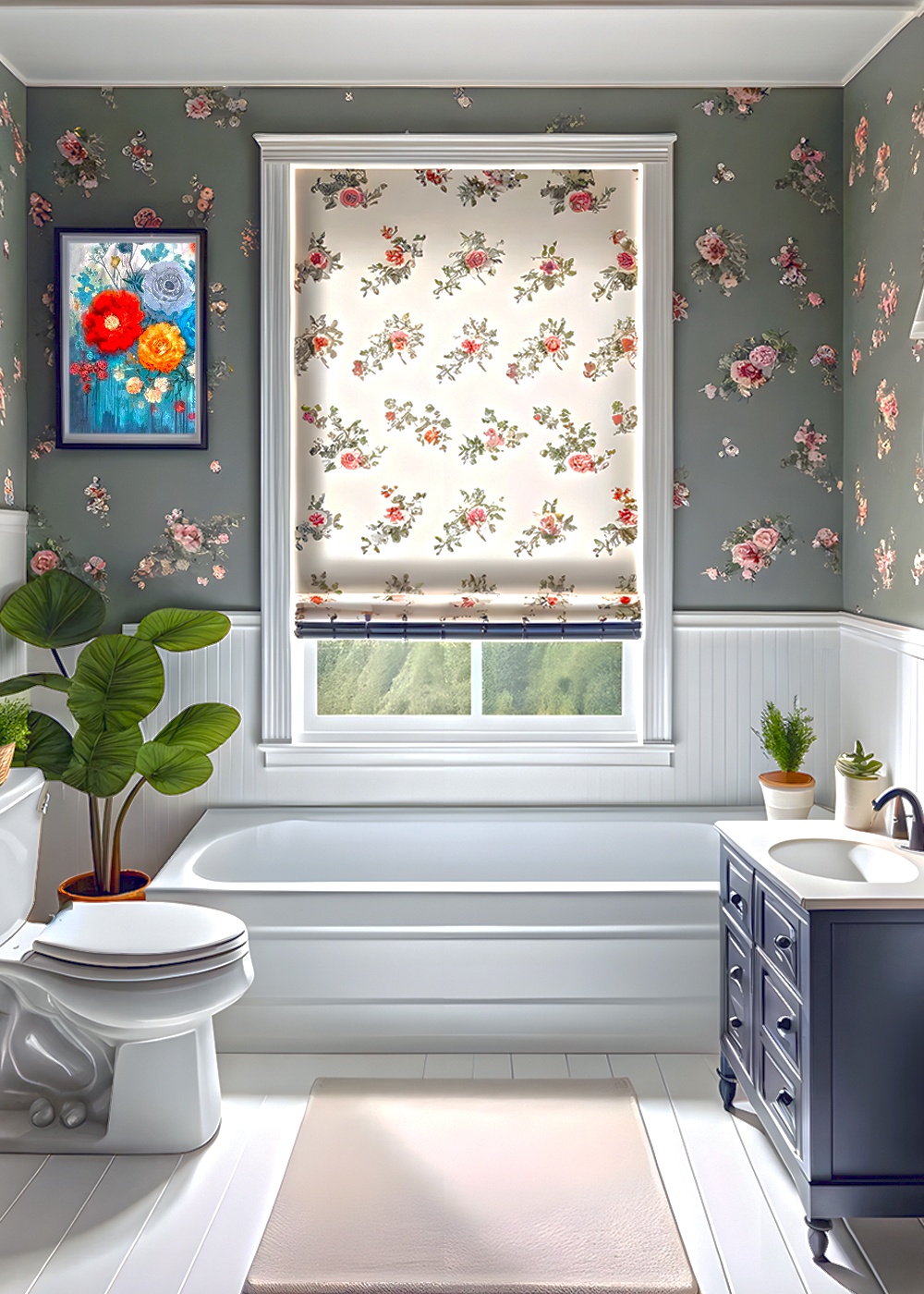 12 Small Bathroom Window Curtain Ideas